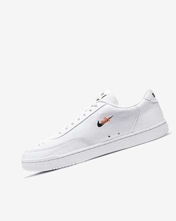 Nike Court Vintage Premium Blancos Naranjas Negros | MX 4753